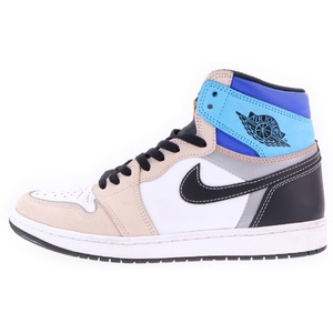 NIKE ナイキ AIR JORDAN 1 RETRO HIGH エアジョーダン1 ハイカットスニーカー マルチカラー US9.5/27.5cm DC6515-100