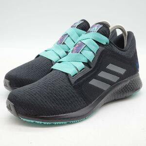 美品 adidas Edge Lux 4 アディダス スニーカー 22.5cm ブラック 軽量 FX9958 クリーニング済み