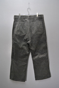 MAATEE&SONS US NAVY DENIM PANTS (CORDS) マーティーアンドサンズ デニムパンツ 米海軍 コーデュロイ グレー 3