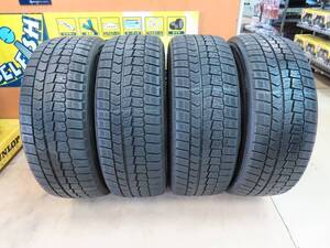 ☆ダンロップ ウインターマックス WM02 225/45R19 スタッドレス タイヤ 19インチ 2017年製造 4本 中古 DUNLOP WINTER MAXX STUDLESS☆