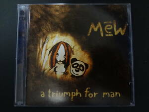 MEW / a triumph for man 2枚組 CD indie rock オルタナ シューゲイザー ミュー apparatjik sigur ros kashmir kent m83 radio dept