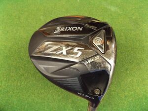 1円スタート【税込】1248 SRIXON ZX5 MkⅡ LS 10.5° 純正カーボン SR カバー有 ダンロップ スリクソン .886673