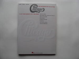 シカゴ 楽譜 スコア CHICAGO The Retrospective Collection 送料185円 ブラスロック テリー・キャス デヴィッド・フォスター 