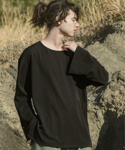 「Casper John」 長袖Tシャツ MEDIUM ブラック メンズ