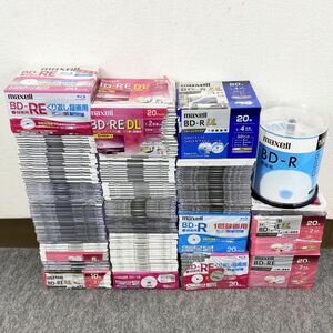 ③K14OD14 maxell マクセル BD ブルーレイ ディスク 約400枚 18.8kg まとめ 繰り返し録画用 高画質 4K Blu-ray ハードコード BD-RE BD-R