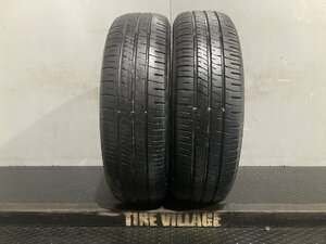 DUNLOP ENASAVE EC204 165/60R15 15インチ 夏タイヤ 2本 20～21年製 ハスラー フレアクロスオーバー デリカD:2等　(MTD682)