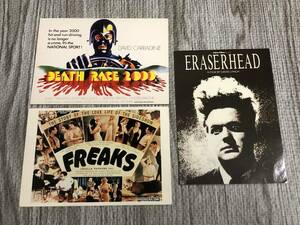 ポストカード イレイザーヘッド フリークス デスレース2000 Eraserhead Freaks Death Race 2000