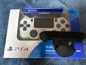 PS4 純正 ワイヤレスコントローラー DUALSHOCK4 SONY デュアルショック4 プレステ4 背面パッド まとめて出品 良品 ホワイト