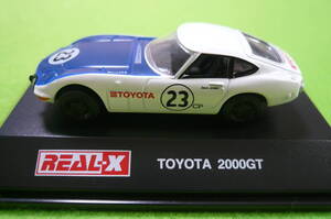 【希少・新品】REAL-X1/72 ミニカーコレクション★TOYOTA 2000GT ☆ ホワイト