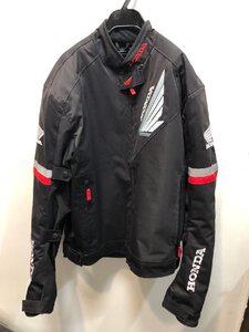 ◆motorcycle モーターサイクル ライダースジャケット プロテクター付 Mサイズ バイク ホンダ 中古◆14601★