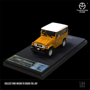 1/64　TIMEMICRO　TOYOTA　Land Cruiser　FJ40　ランドクルーザー　Classic yellow　トヨタ　Time Micro●Ｍ４８