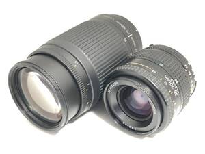 ★極上美品★ ニコン Nikon AF 70-300mm F4-5.6G , 35-70mm F3.3-4.5 #6353c2