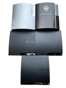 SONY ソニー PS3本体 プレステ3 CECH 2100A 2500A 3000A CECHL00 CECHQ00 PlayStation 3 プレイステーション3 合計5台セット まとめ売り