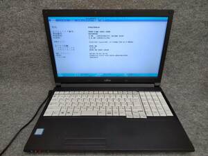 富士通 LIFEBOOK A577TX i3-7100U Bios確認 ジャンク 4500