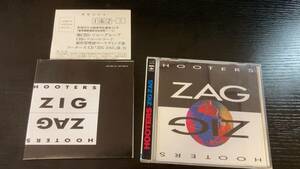 HOOTERS / ZIG ZAG 国内盤CD フーターズ