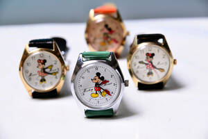 即決　SEIKO 　● ディズニータイム 　● ミッキーマウス　７石手巻き時計　　ディズニー