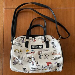 スヌーピー ハンドバッグ ショルダーバッグ 2way ピーナッツ Snoopy Peanuts