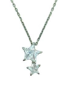 STAR JEWELRY◆ネックレス/SV925/ジルコニア/トップ有/レディース