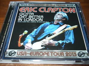 Eric Clapton《 Gotta Get Better In London 》★ライブ2枚組