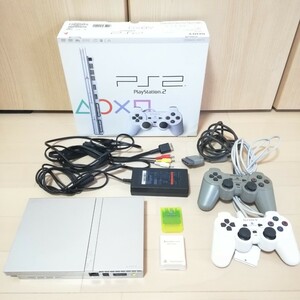 薄型 動作確認済み PlayStation2 本体 SCPH-77000　PS2 プレステ２