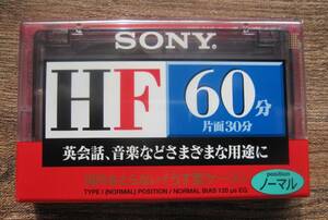 SONY／ソニー　カセットテープ　６０分　ノーマル　未使用品