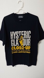 ヒステリックグラマー　HYSTERIC GLAMOUR　Tシャツ　黒　ブラック　サイズＳ　送料無料　2