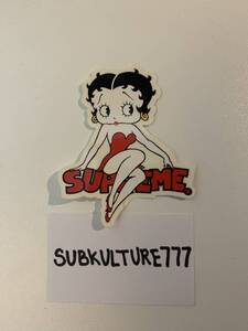 【新品】Supreme Betty Boop ステッカー