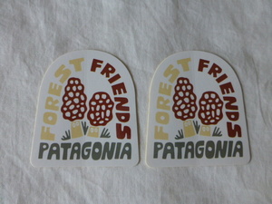 patagonia FOREST FRIENDS PATAGONIA ステッカー※ 2枚セット ※ FOREST FRIENDS PATAGONIA パタゴニア PATAGONIA patagonia