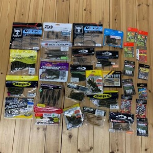 【 未開封品も含む お得】大量 おまとめ◆1円スタート◆DAIWA ダイワ ジャッカル 等 ワーム等 おまとめ セット mc01070811