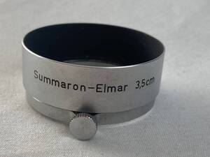 Leica ライカ E. leitz wetzlar Summaron-Elmar 3.5cm ビンテージ フード