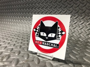 マーシャル SEV MARCHAL ステッカー 正規品 検）Marshall セブ シビエ ルーカス ピア PIAA ロゴ CIBIE 角 デカール 凸