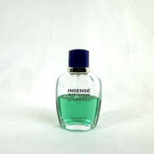 si☆1円〜 香水 GIVENCHY ジバンシー ジバンシィ ウルトラマリン ULTRAMARINE INSENSE アンサンセ オードトワレ 100ml 残量5割程 中古品