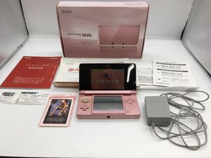 １円【ニンテンドー3DS 】ピンク ゲーム機 Nintendo 任天堂 3DS ニンテンドー DS NINTENDO アダプタ ミスティピンク MISTY PINK
