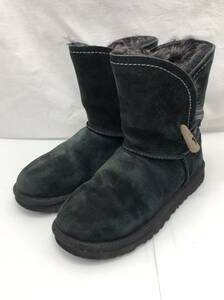 UGG 2way ムートンブーツ ショートブーツ レディース US5 22cm ブラック MEADOW メドウ 1008043 シープスキン 230928