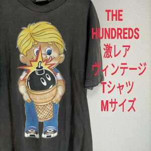 【激レア】希少 THE HUNDREDS ビンテージ Tシャツ M アメリカ USA 古着 アメリカ ヴィンテージ レトロ 80s 90s 80年代 90年代