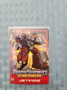 Transformers Energon Jetfire Card 海外 即決