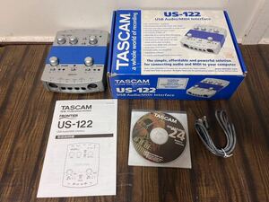 オーディオインターフェース TASCAM US122 ジャンク品