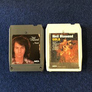 ◆ 即決!! NEIL DIAMOND ニール・ダイアモンド 8トラック 2本セット 検: 8トラ ハチトラ カセット カートリッジ スウィート・キャロライン