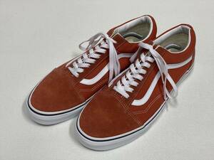 VANS OLD SKOOL 茶オレンジ系 スエード US12 (30cm) バンズ オールドスクール アメリカ企画限定!!