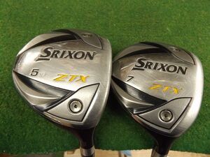 【税込】2669 SRIXON Z-TX (2011) 5W+7W Miyazaki Kusala Blue 72 S カバー無 セット ダンロップ スリクソン .2977