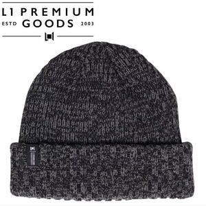 ○23 L1HAISLEY BEANIE カラー:BLACK ビーニー ニット帽 キャップ スノーボード スノボ スキー