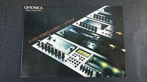 『OPTONICA(オプトニカ)STEREO CASSETTE DECK(カセットデッキ)RT-3150/RT-1550/RT-1030/RT-1020RT-RT-1150 カタログ 昭和53年8月』シャープ