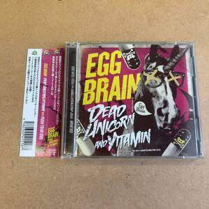 送料無料☆EGG BRAIN『DEAD UNICORN & VITAMIN WITH PUSH TOUR DVD』CD＋DVD157分収録☆美品☆318