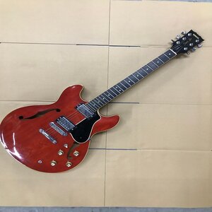 【USED】1円スタート ≪ YAMAHA SA1000 ≫ 通電確認済 エレキギター GUITAR パーシモンレッド ハードケース付 セミアコ JUNK ジャンク