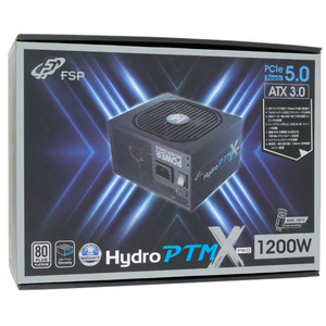 FSP 電源ユニット Hydro PTM X PRO ATX3.0(PCIe5.0) 1200W HPT3-1200M.GEN5 [管理:1000028829]