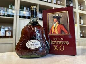 92008 Hennessy（ヘネシー）XO 金キャップ グリーンボトル 40％ 700ml 箱付