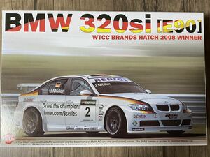 定形外可◆◇BMW 320si E90 WTCC ブランズハッチ2008ウィナー◇◆1/24 nunu プラッツ PLATZ 未組立