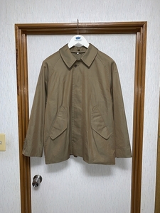 2 美品 20AW Blurhms Chambray Gabardine Detachable Collar Jacket ジャケット コート BHS20F004