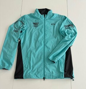 ＊オークリー　ＯＡＫＬＥＹ　ＴＡＣＴＦＵＬ　ＷＩＮＤ　ＪＡＣＫＥＴ　５．０　ＦＯＡ４０６４２０　(ＴＥＡＬ ＢＬＵＥ)　ＸＸＬ