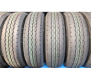 新車外し 195/80R15 107/105L LT BRIDGESTONE ECOPIAブリヂストンエコピア RD-613 STEEL 4本 200ハイエース NV350ボンゴ 2022年製 送料無料